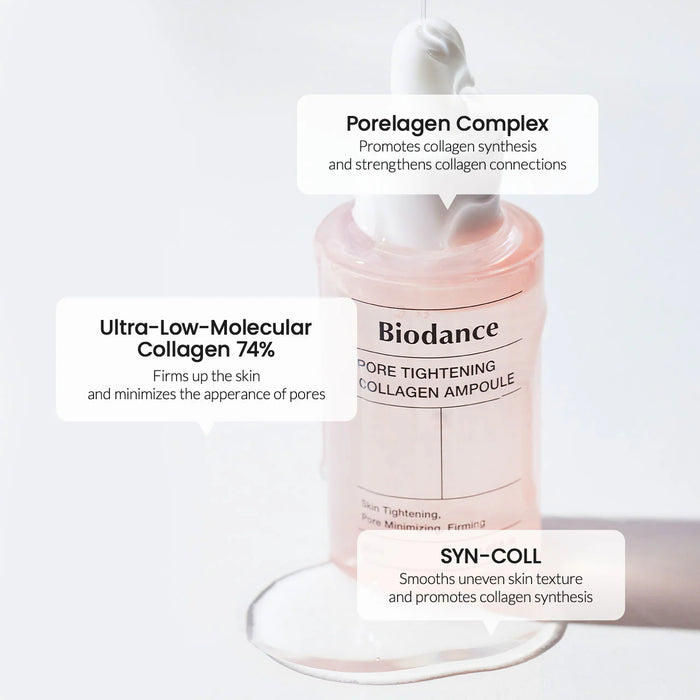 (現貨｜全港免運) Biodance-緊繳毛孔膠原蛋白精華 50ml Pore Tightening Collagen Ampoule（平行進口產品）