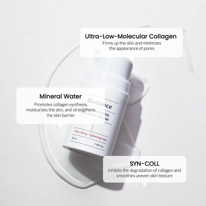 (現貨｜全港免運) Biodance-收縮毛孔膠原蛋白面霜 50ml Pore Tightening Collagen Cream（平行進口產品）